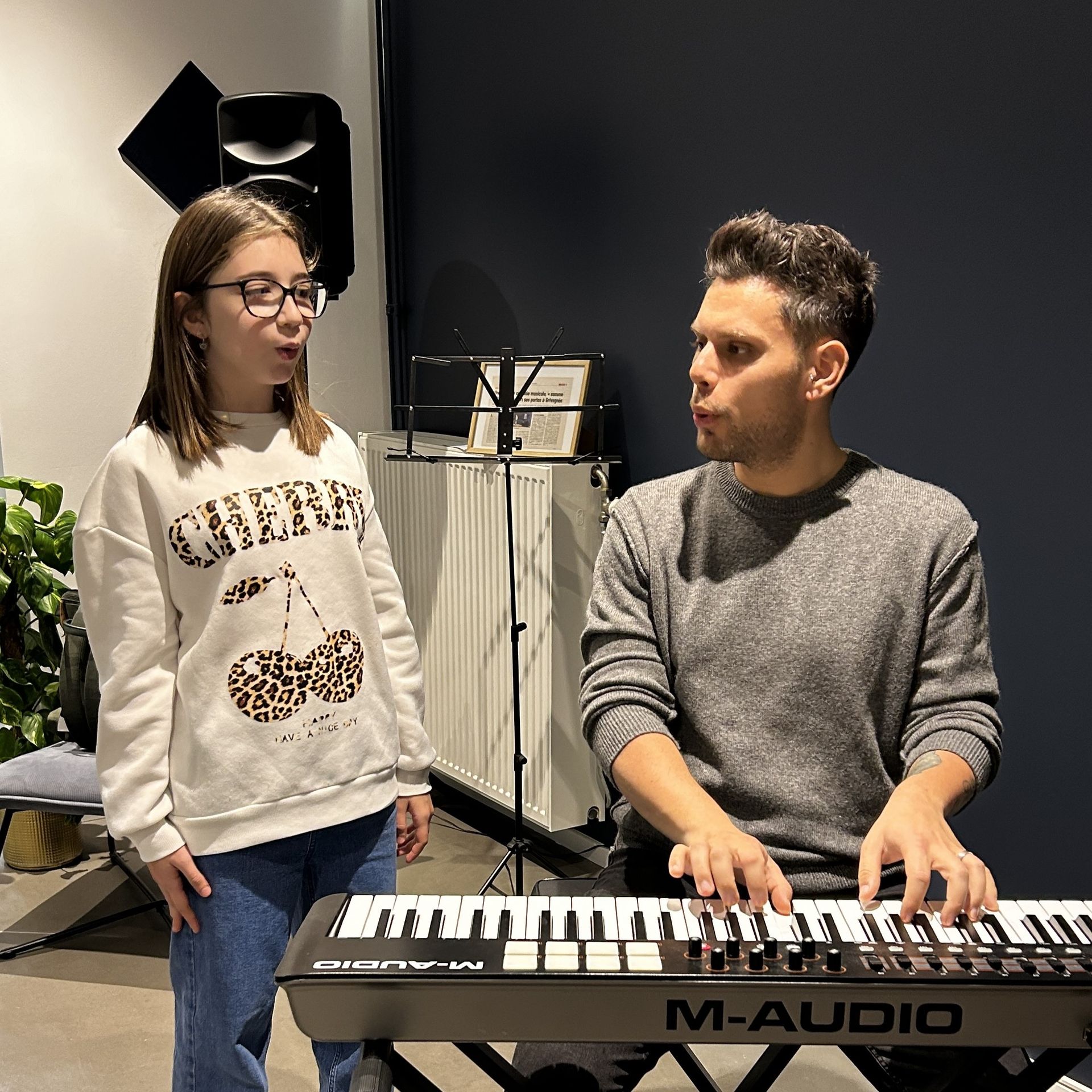 Luca, coach vocal à Enki School Liège