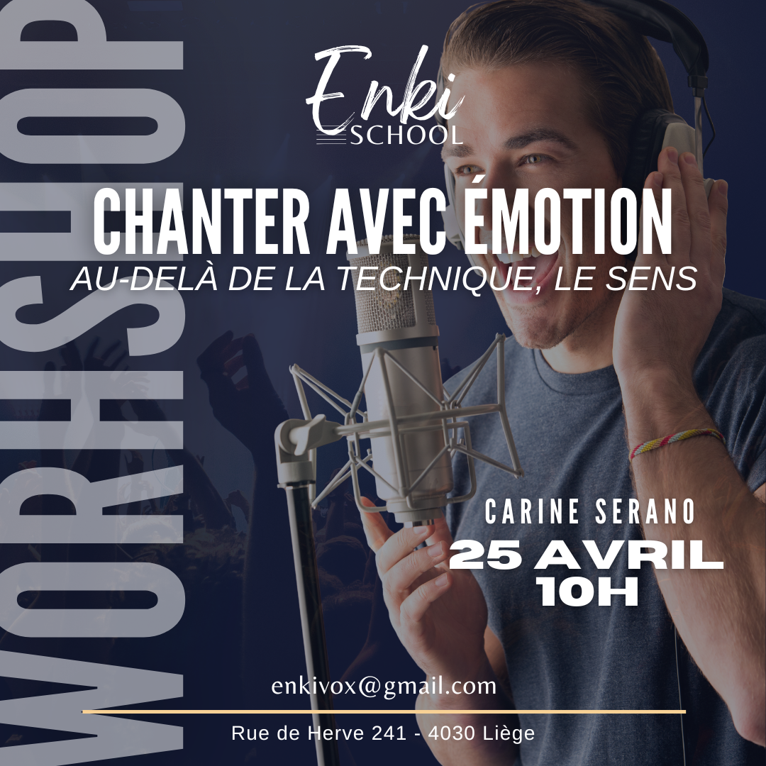 Workshop Adultes : Chanter Vrai avec Carine Serano
