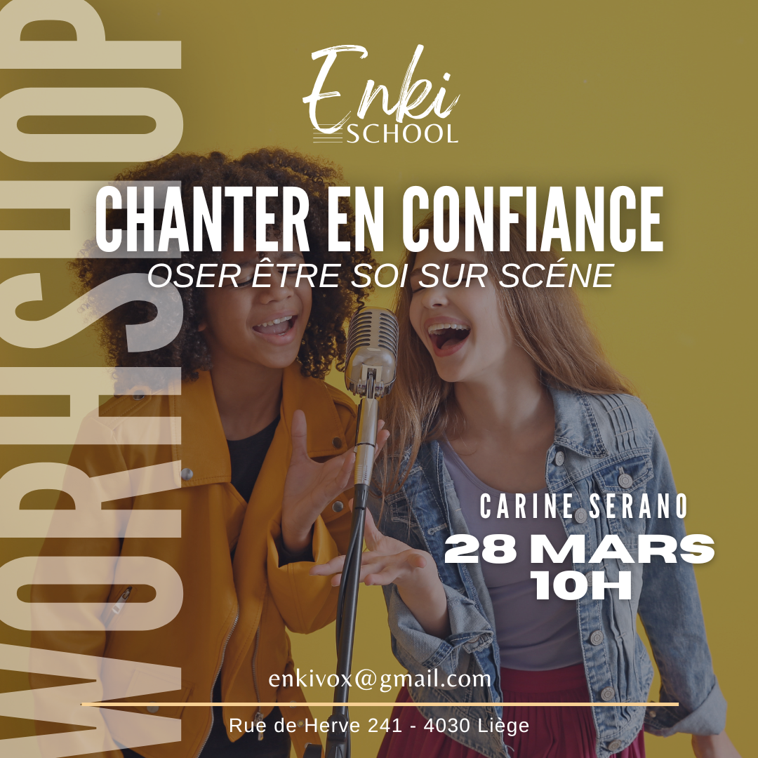 Workshop Ados : Chanter en Confiance avec Carine Serano